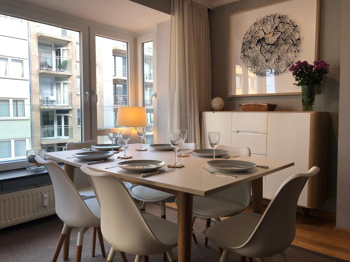 Modern Apartment At 2 Steps From Beach Oostende Eksteriør billede